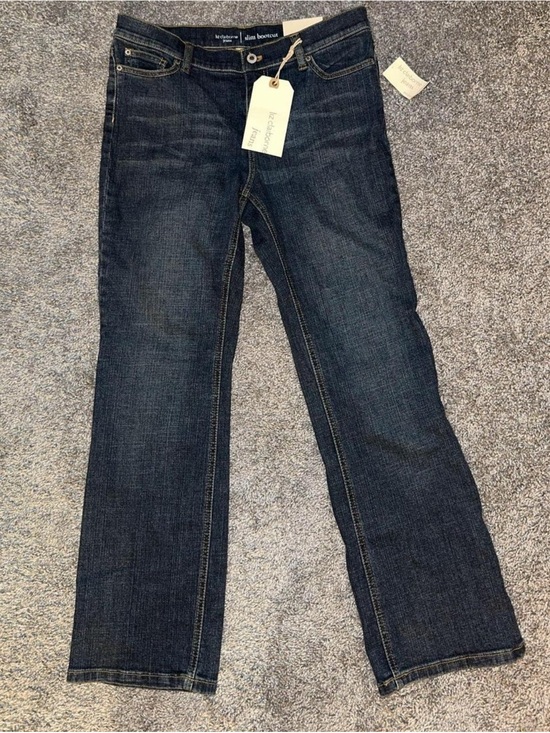 Liz Claiborne Denim - Y2K NWT deadstock Dark wash Liz Claiborne slim bootcut jeans